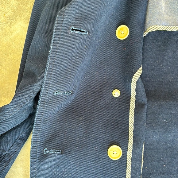 Barely used J. Crew Navy Blue Sailor’s Jacket - Double Breasted - Women’s Size 8 - Picture 6 of 6